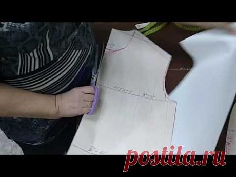Выкройка мужской футболки ч.1