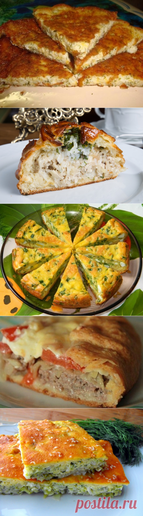 9 рецептов простых, вкусных и сытных пирогов