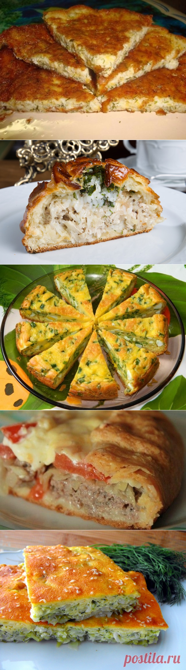 9 рецептов простых, вкусных и сытных пирогов