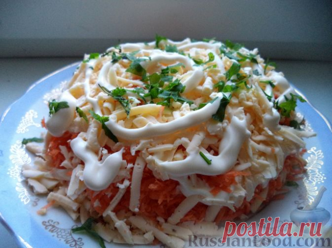 Рецепт: Салат «Французский» на RussianFood.com