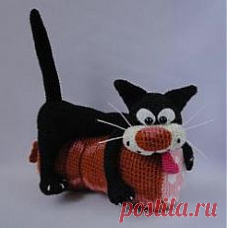 Любитель колбаски от Irinadas - МК по вязанию игрушек - Форум почитателей амигуруми (вязаной игрушки)