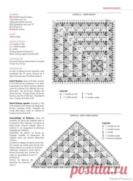 Вязаные проекты крючком в журнале «Crochet a Porter - Mai/Juillet 2025» | Журналы