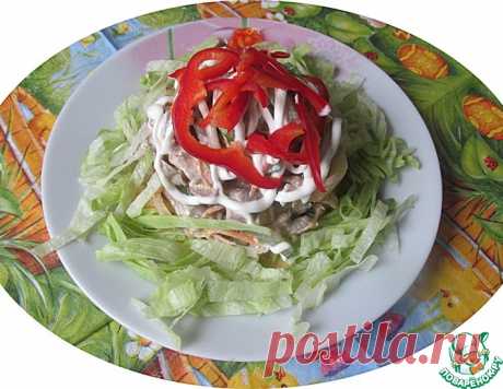 Салат с куриными желудками – кулинарный рецепт