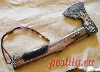 Это не топо, а произведение искусства! Ручная работа русского кузнеца.