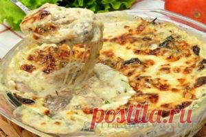 Грибная кассероль | Гурмандия