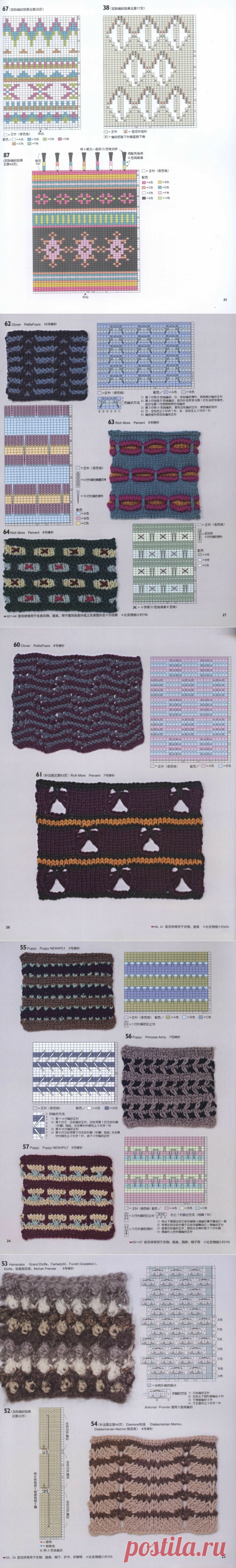 АЛЬБОМ «KNITTING 150 DESIGNS (WRITTEN IN JAPANESE, CHARTS)»
