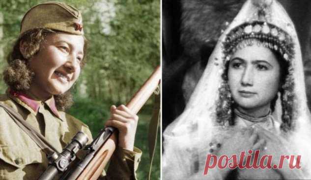 Как актриса уничтожила 130 фашистов и стала доктором востоковедения: Виражи судьбы Зибы Ганиевой | Люблю Себя