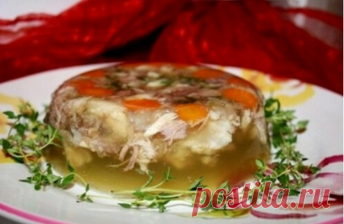 Куриный холодец
90ккал. на 100гр.