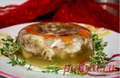 Куриный холодец
90ккал. на 100гр.