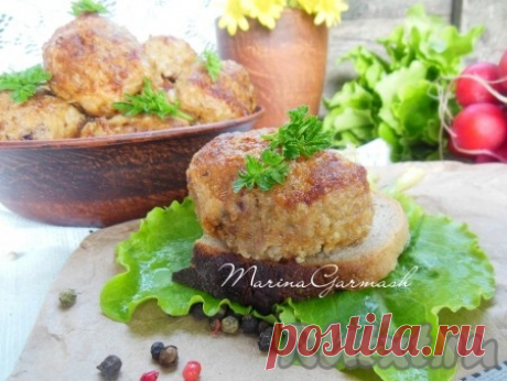 Куриные котлеты в сметане в духовке - 10 пошаговых фото в рецепте