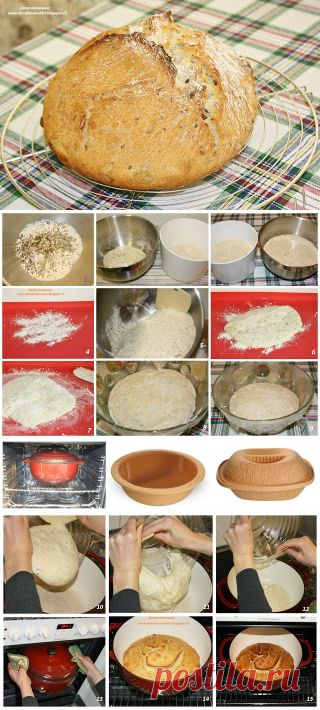 Дома хозяюшка: Хлебушек с хрустящей корочкой - минимум времени и минимум дрожжей