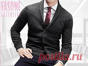 Вяжем кашемировый кардиган «Mr. Grey» - Ярмарка Мастеров - ручная работа, handmade