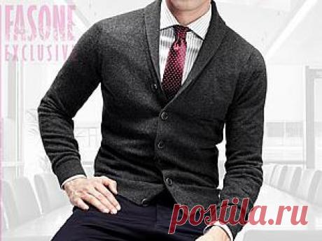 Вяжем кашемировый кардиган «Mr. Grey» - Ярмарка Мастеров - ручная работа, handmade