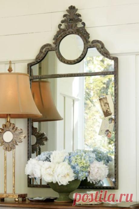 Juliette Mirror - Baroque Mirror, Iron Frame Mirror | Soft Surroundings