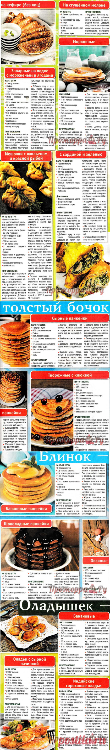 Блинчики 1 | Прожоpра.РуПрожоpра.Ру