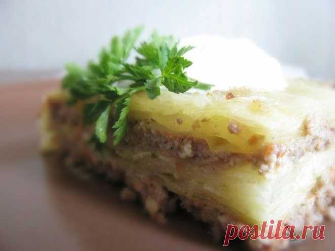 Musaca de curechi (Мусака де курекь) – Мусака из капусты