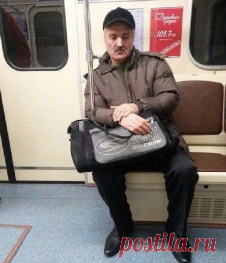 Кого только не встретишь в вагоне метро )))) 8 фото | Сайт Союза Юмористов
