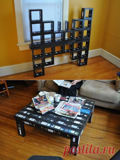 Поделки из кассет