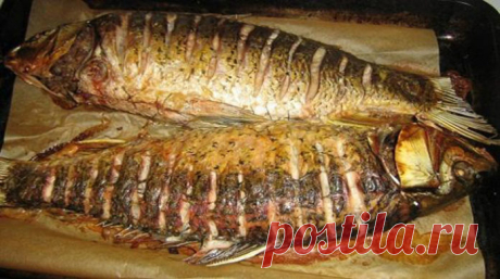 Рыба запеченная в духовке