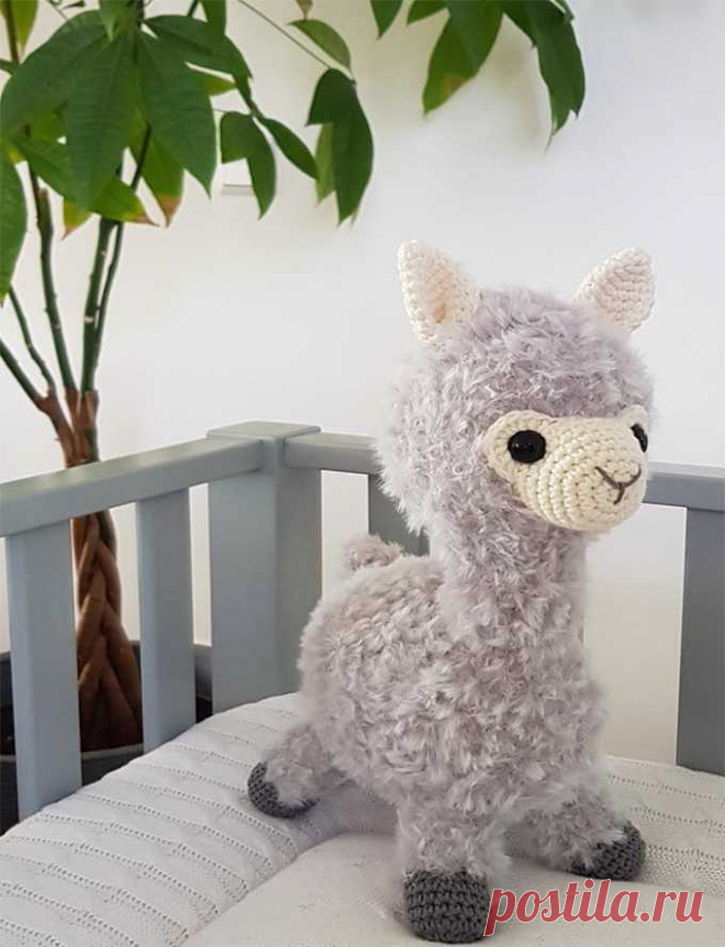 Альпака Алмина крючком | Амигуруми крючком схемы