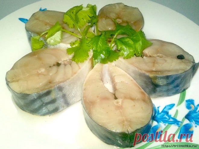 Вкуснейшая скумбрия домашнего посола!.