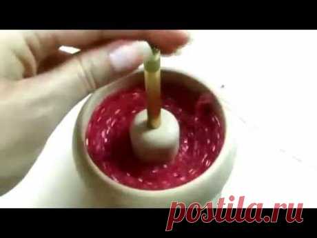 Роза из бисера. Урок 1 - Введение, набор на спиннере / Beaded rose. Lesson 1- Introduction, spinner.