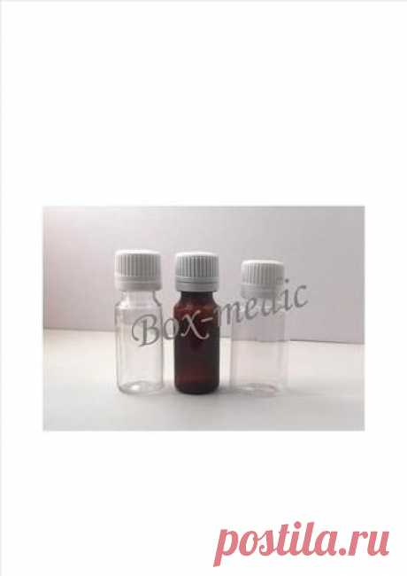 Флакон пэт 15 мл с крышкой