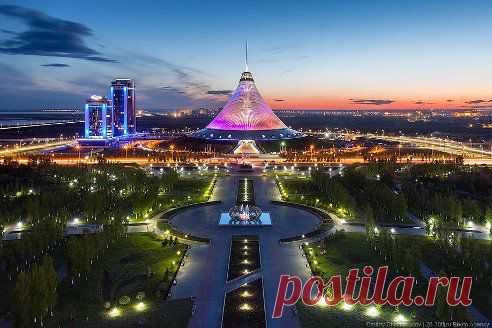 Из *Золушки-Целинограда* выросла принцесса Астана.
ᴬᴿᴹ☆ ☆ ☆ Арман ☜❶☞ Баграмян ☆ ☆ ☆ᴬᴿᴹ
Вечерний «Хан Шатыр»,Астана.
