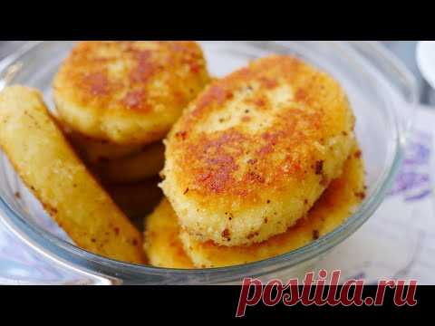 Котлеты не уступают Мясным  из обычной картошки