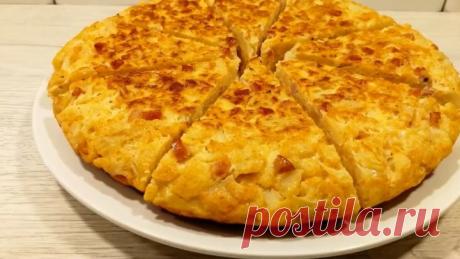 Потрясающе ЗАПЕКАНКА на сковороде! Вкусная, сочная и ароматная!