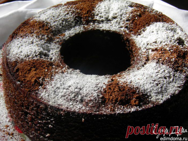 Шоколадно-цитрусовый торт (для постных дней) | Кулинарные рецепты от «Едим дома!»