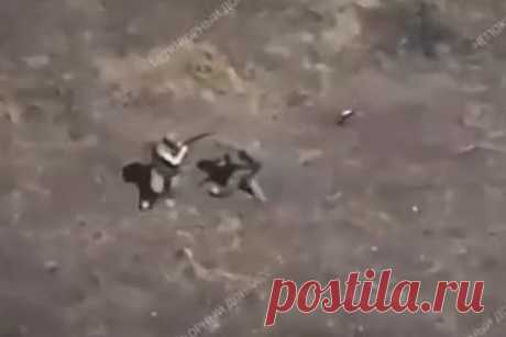 Необычное использование автомата в бою спасло жизнь российскому бойцу и попало на видео