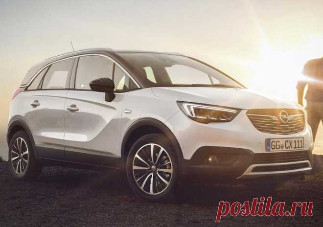 New Opel Crossland X 2017 – новый компактный кроссовер