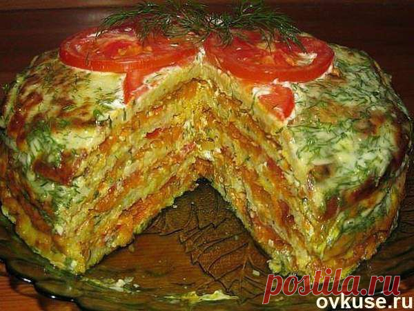 Капустный тортик - Простые рецепты Овкусе.ру