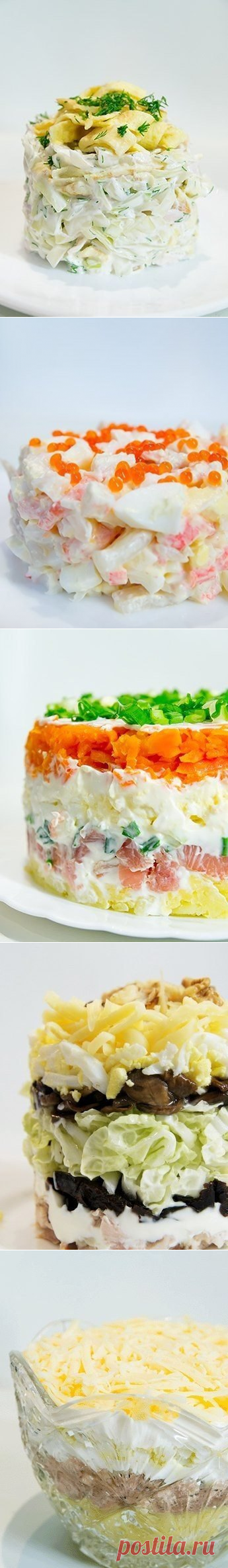 6 вкусных салатов!