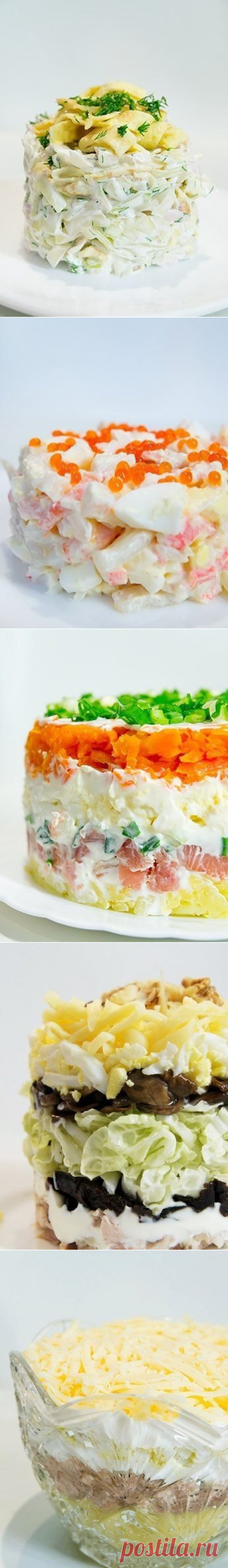 6 вкусных салатов!