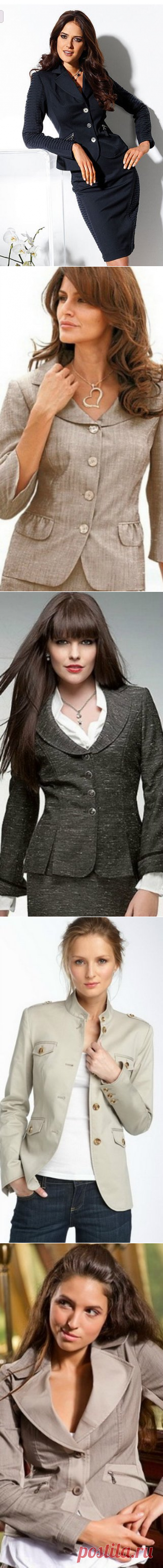 Моделируем и шьем женские пиджаки (жакеты)! Варианты пошива различных фасонов! + модный обзор и масса модных дизайнерских идей для вдохновения!