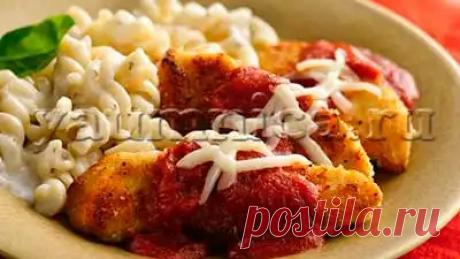 Рецепт жареного куриного филе с пармезаном