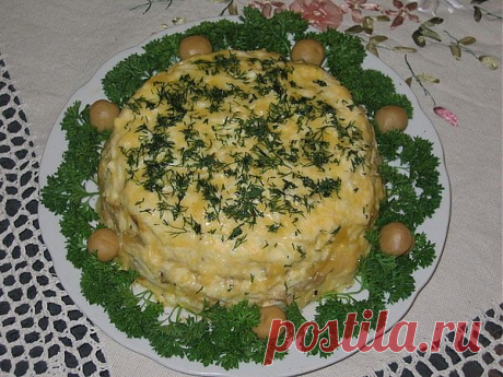 (+1) - Теплый салат с шампиньонами | ВКУСНО ПОЕДИМ!