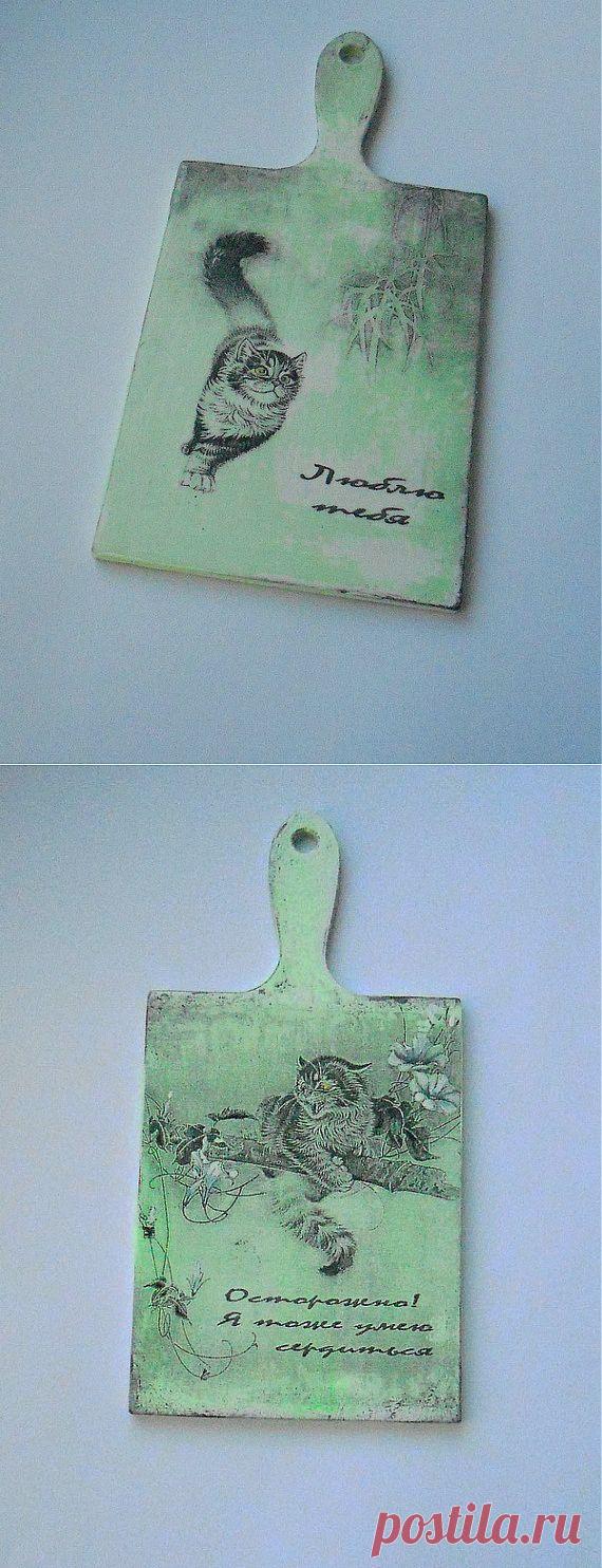 Подарок на День Валентина - китайско-японские кошки, дешево, быстро и со значением / Декупаж. Работы пользователей / PassionForum - мастер-классы по рукоделию