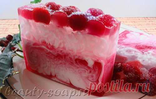 Как сделать мыло торт / Handmade / как сделать мыло / Pinme.ru / Карина Фролова