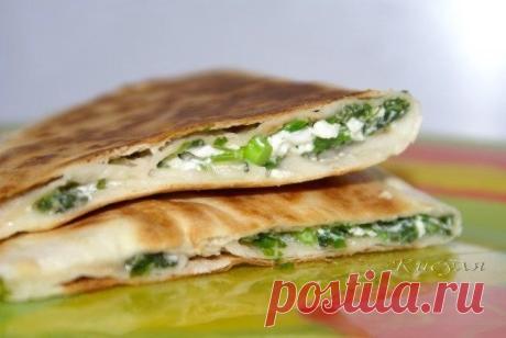 ​Кутабы из лаваша