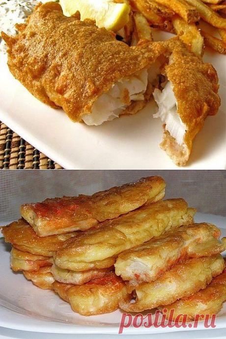 Рецепты блюд в кляре.