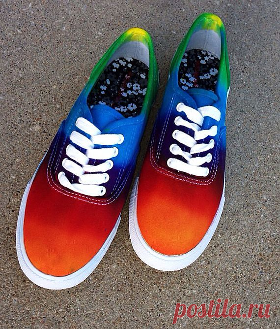Разноцветные кеды - $36.00 USD