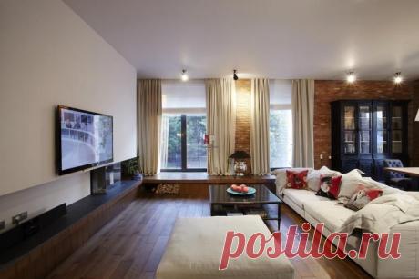 Кирпичная кладка как элемент дизайна интерьера — Роскошь и уют