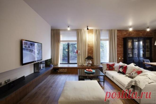 Кирпичная кладка как элемент дизайна интерьера — Роскошь и уют