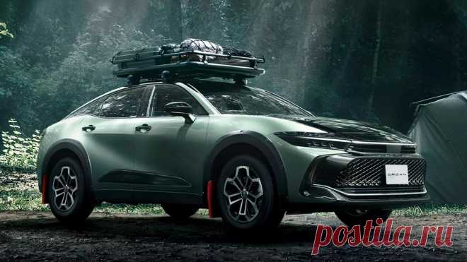 Кроссовер Toyota Crown Landscape special edition 2024 для экстремальных поездок по бездорожью