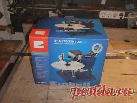 Обзор точильногоoго станка для дисков Einhell ВT-SH 90/350