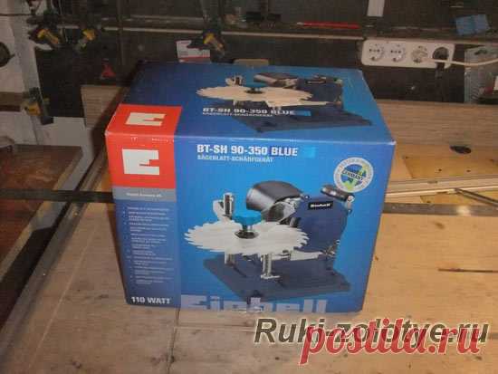 Обзор точильногоoго станка для дисков Einhell ВT-SH 90/350