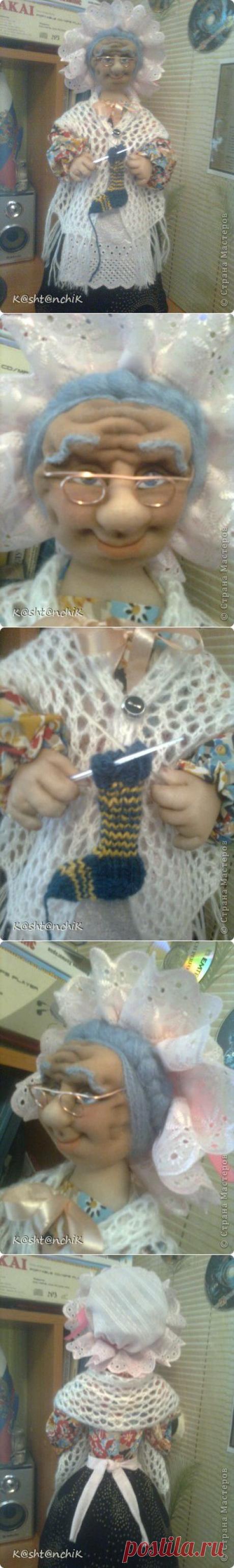 И снова &quot;Бабулечка&quot; . Кукла на чайник. Рост 45см | Страна Мастеров